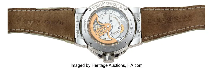 Harry Winston Ocean 36mm White gold Silver 1