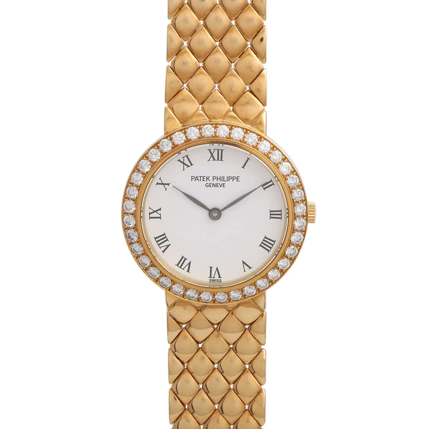 Patek Philippe Calatrava 4820/1 25mm Yellow gold White