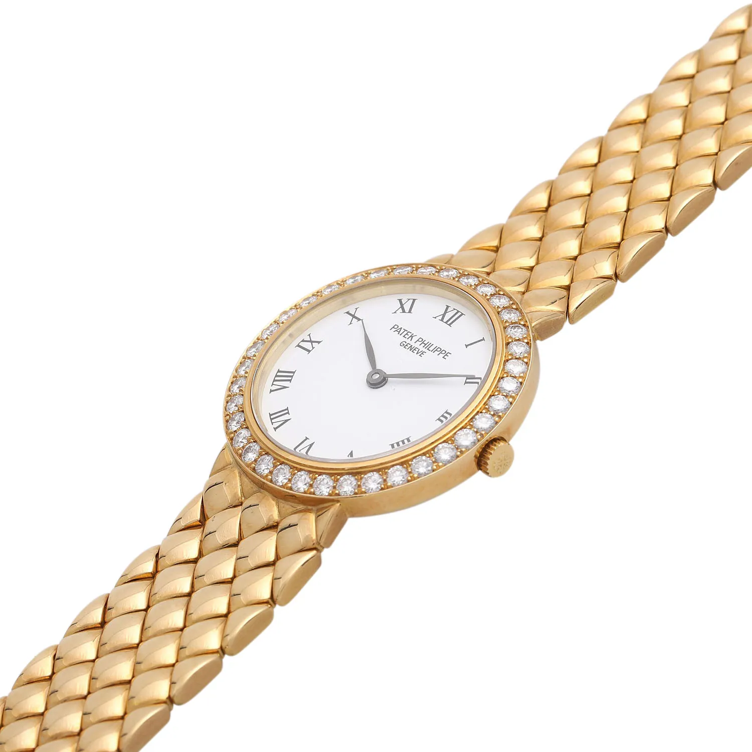 Patek Philippe Calatrava 4820/1 25mm Yellow gold White 3