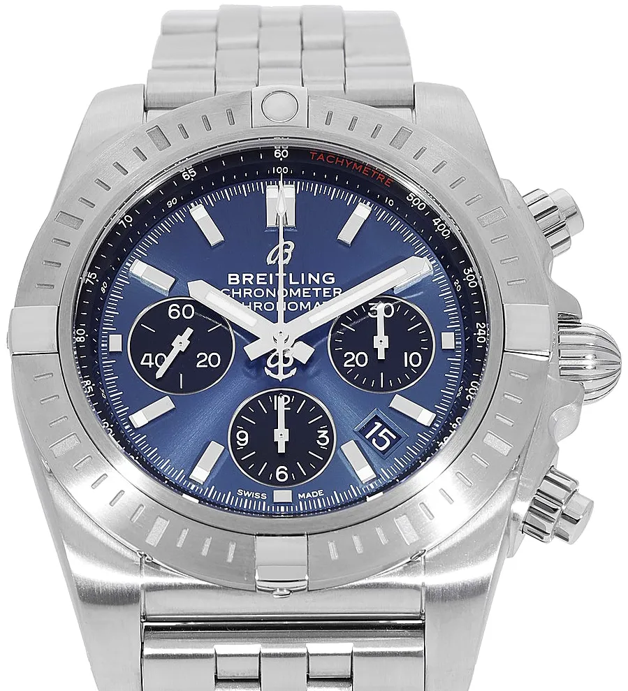 Breitling Chronomat AB0115101C1A1 44mm Edelstahl Blue