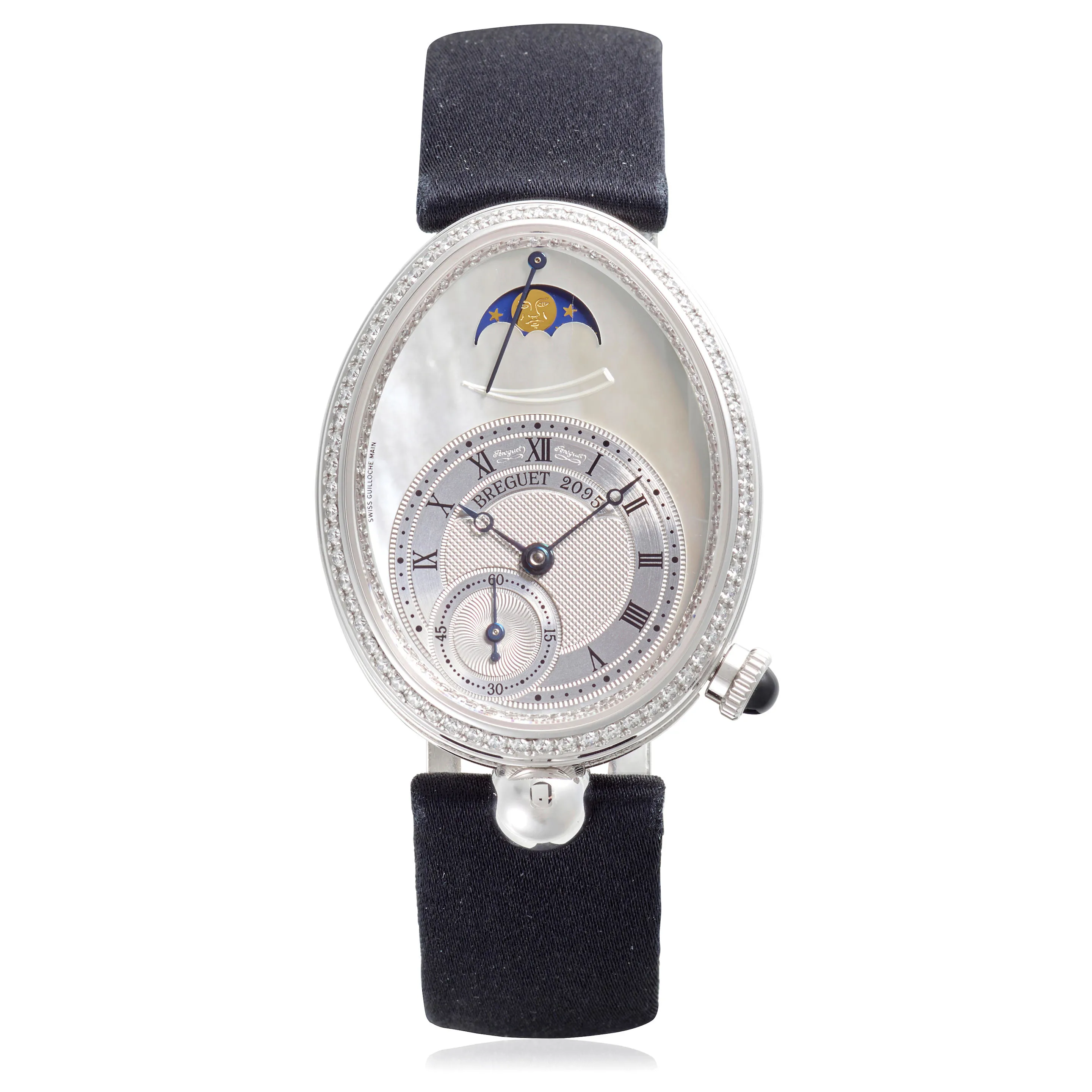 Breguet Reine de Naples 8908 38mm White gold Mother-of-pearl