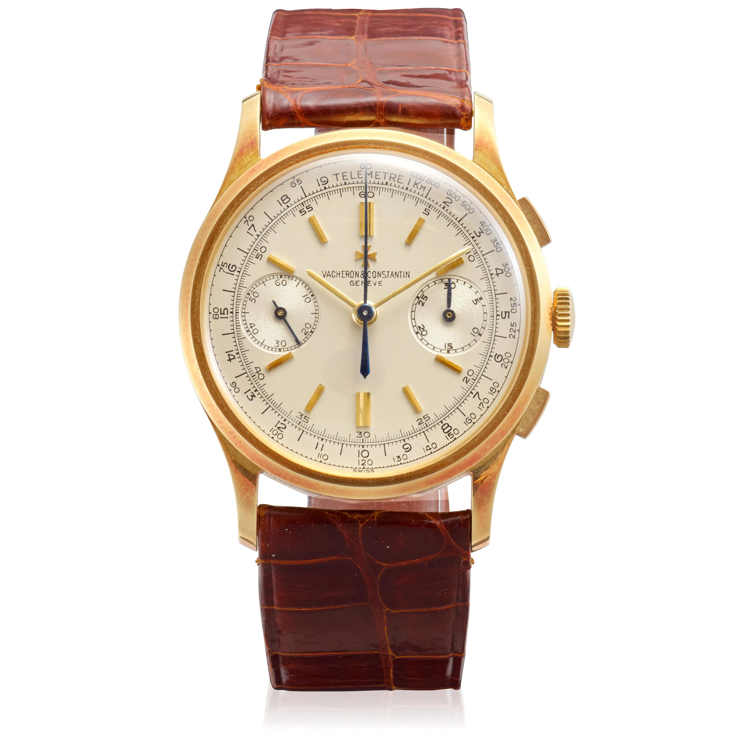 Vacheron Constantin 4072 35mm Yellow gold Silver