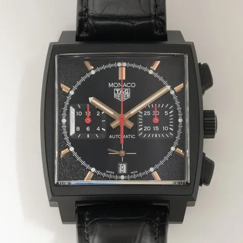 TAG Heuer Monaco CBL2180.FC6497 39mm Stainless steel Black