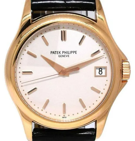 Patek Philippe Calatrava 5127R 37mm Rose gold Silver