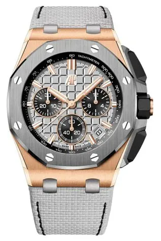 Audemars Piguet Royal Oak Offshore 26420OI.OO.A015VE.01 43mm Rose gold Gray