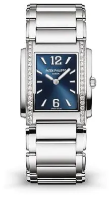 Patek Philippe Twenty~4 4910/1200A-001 25.1mm Stainless steel Blue