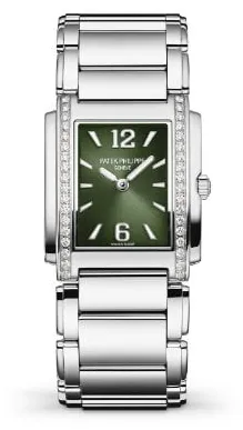 Patek Philippe Twenty~4 4910/1200A-011 25.1mm Stainless steel Green