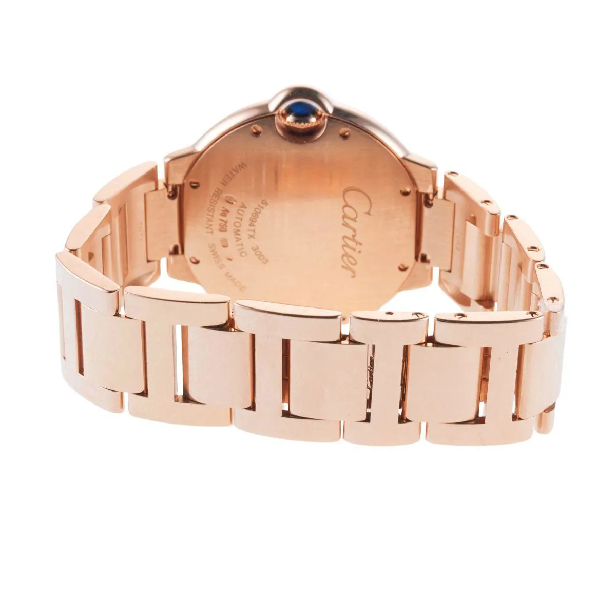 Cartier Ballon Bleu W69004Z2 36mm Rose gold Silver 1