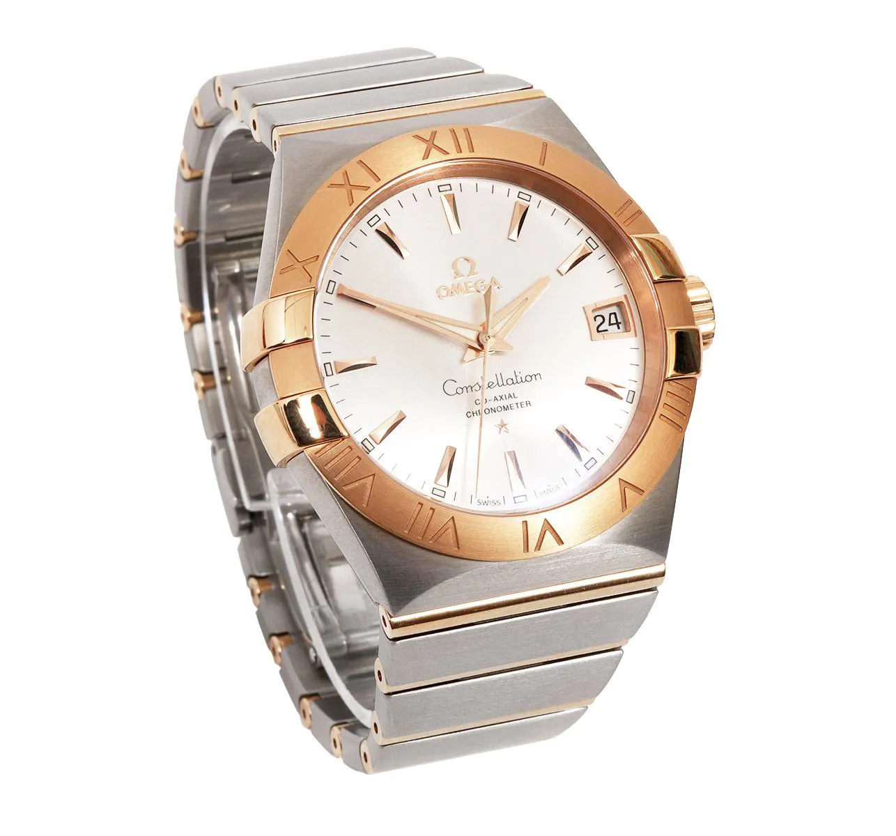 Omega Constellation 38mm Rose gold and Stainless steel Metal 1