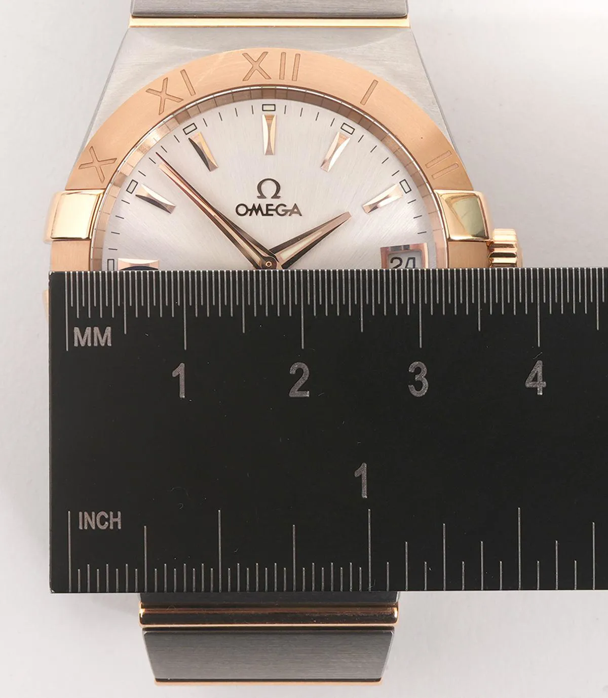 Omega Constellation 38mm Rose gold and Stainless steel Metal 7