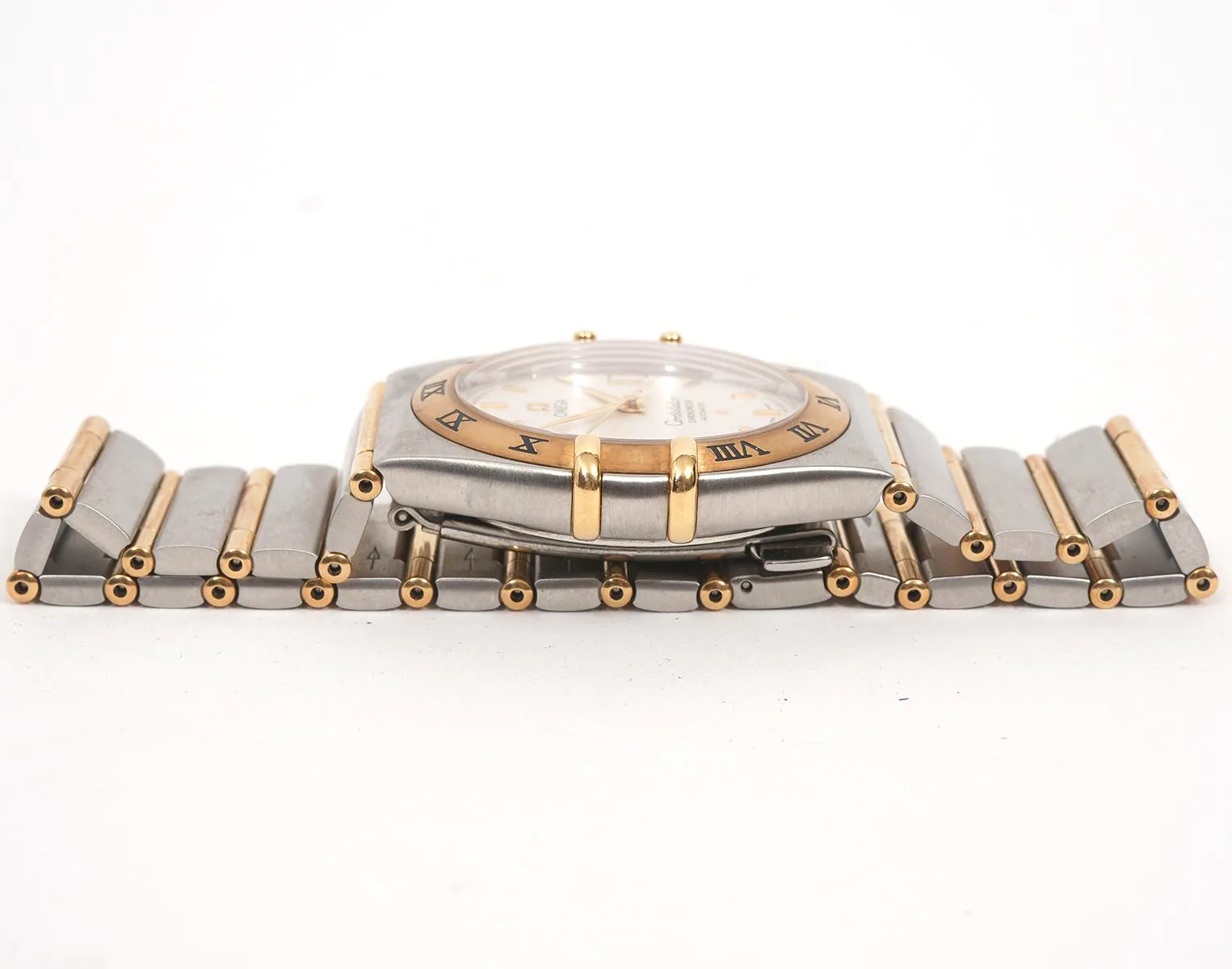 Omega Constellation 368.1201 36mm Yellow gold and stainless steel White 3