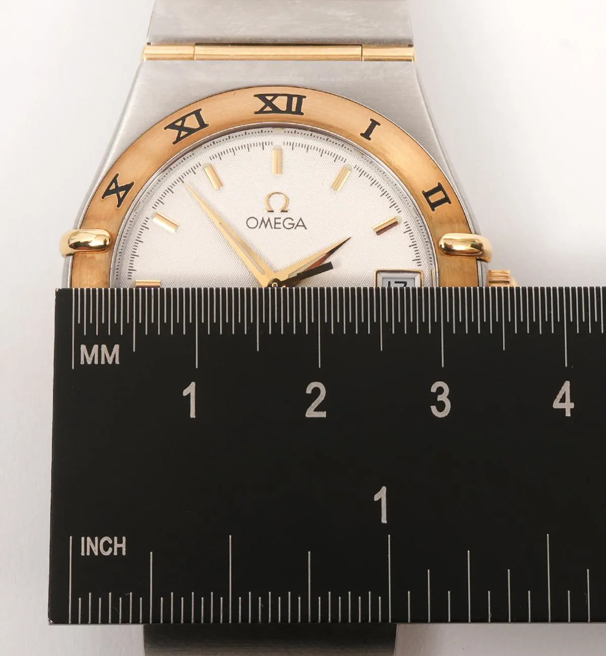 Omega Constellation 368.1201 36mm Yellow gold and stainless steel White 5