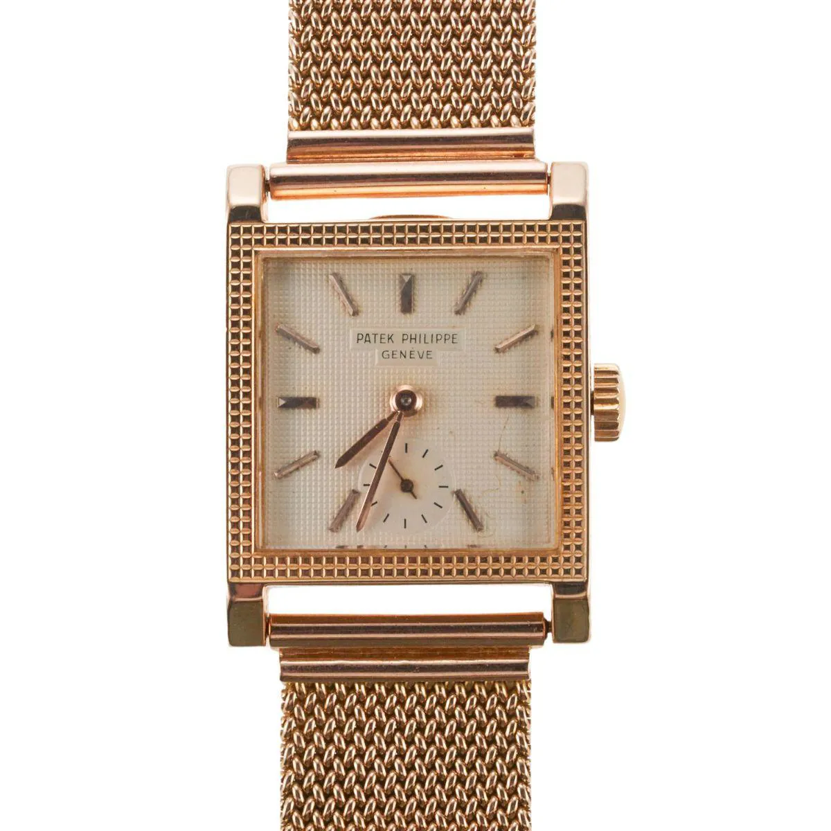 Patek Philippe 2496 26mm Rose gold Cream