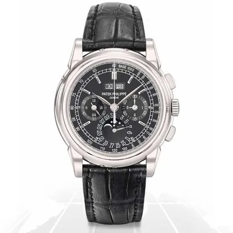 Patek Philippe Perpetual Calendar Chronograph 5970P-001 40mm Platinum Black