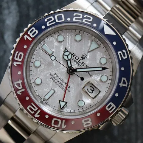 Rolex GMT-Master II 126719BLRO 40mm White gold White