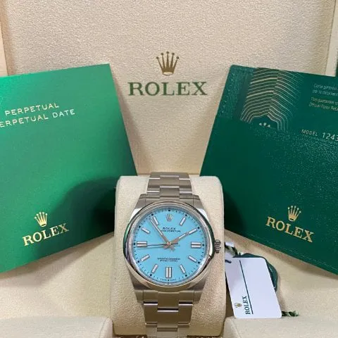 Rolex Oyster Perpetual 41 124300 41mm Stainless steel Blue