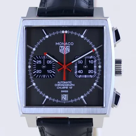 TAG Heuer Monaco CAW211J.FC6476 39mm Stainless steel Black