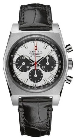 Zenith El Primero Chronomaster 03.A384.400/21.C815 37mm Stainless steel White