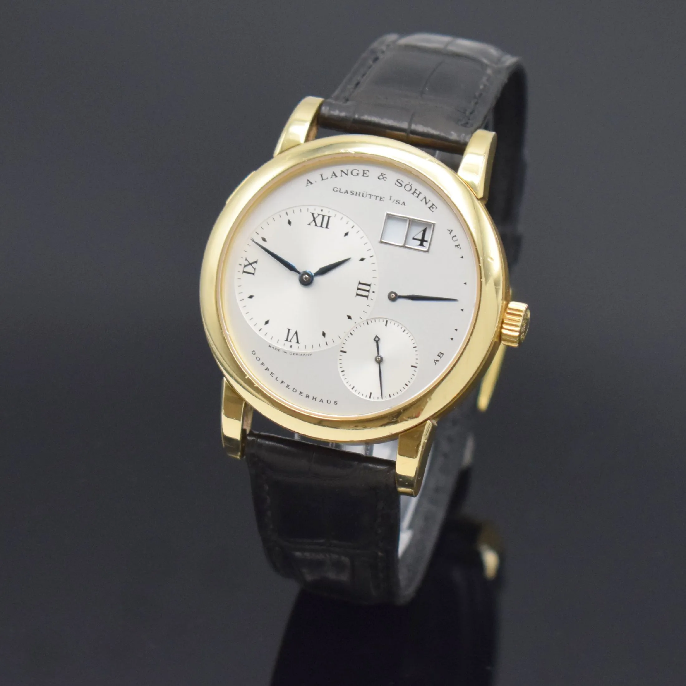 A. Lange & Söhne Lange 1 101.021 39mm Yellow gold Silver