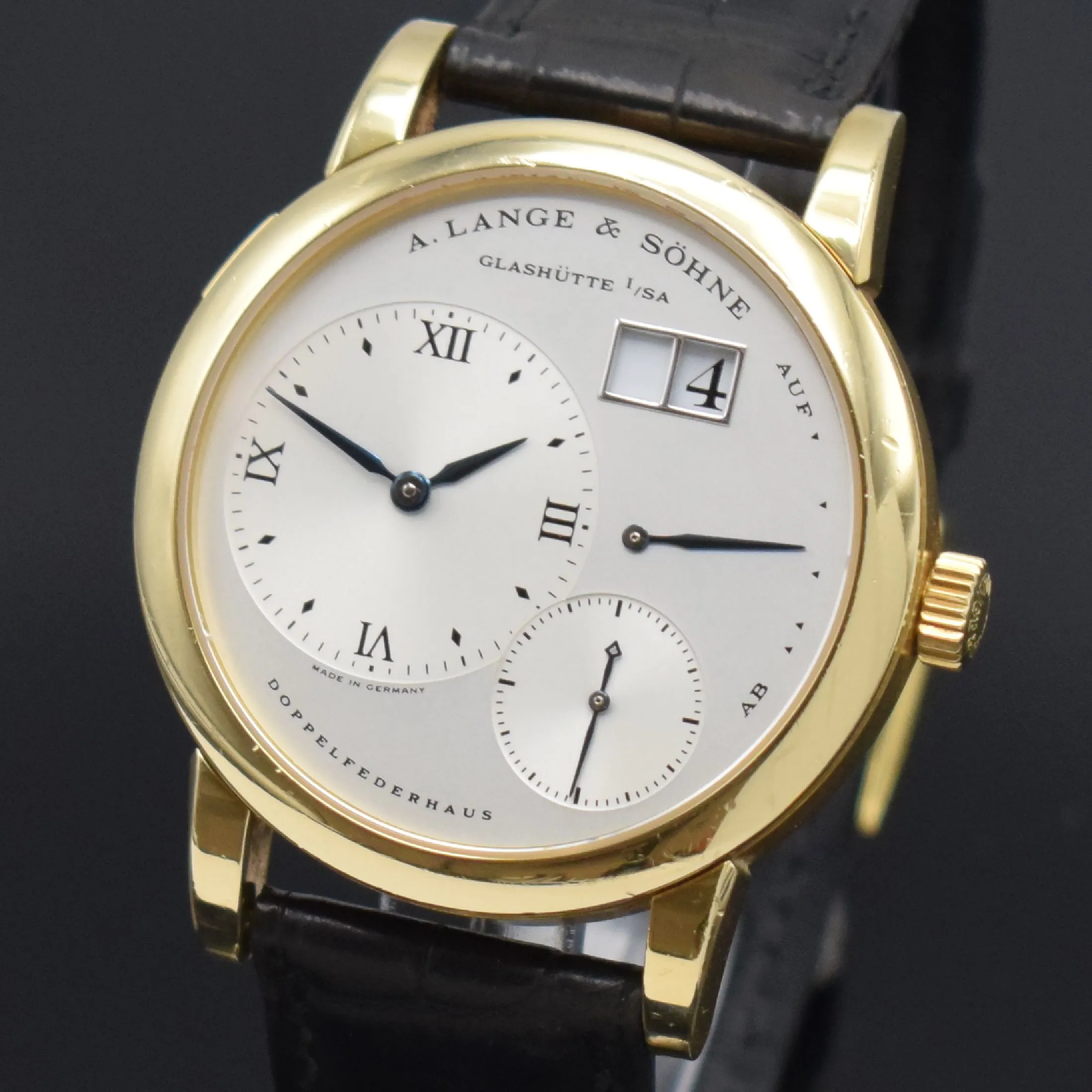 A. Lange & Söhne Lange 1 101.021 39mm Yellow gold Silver 1