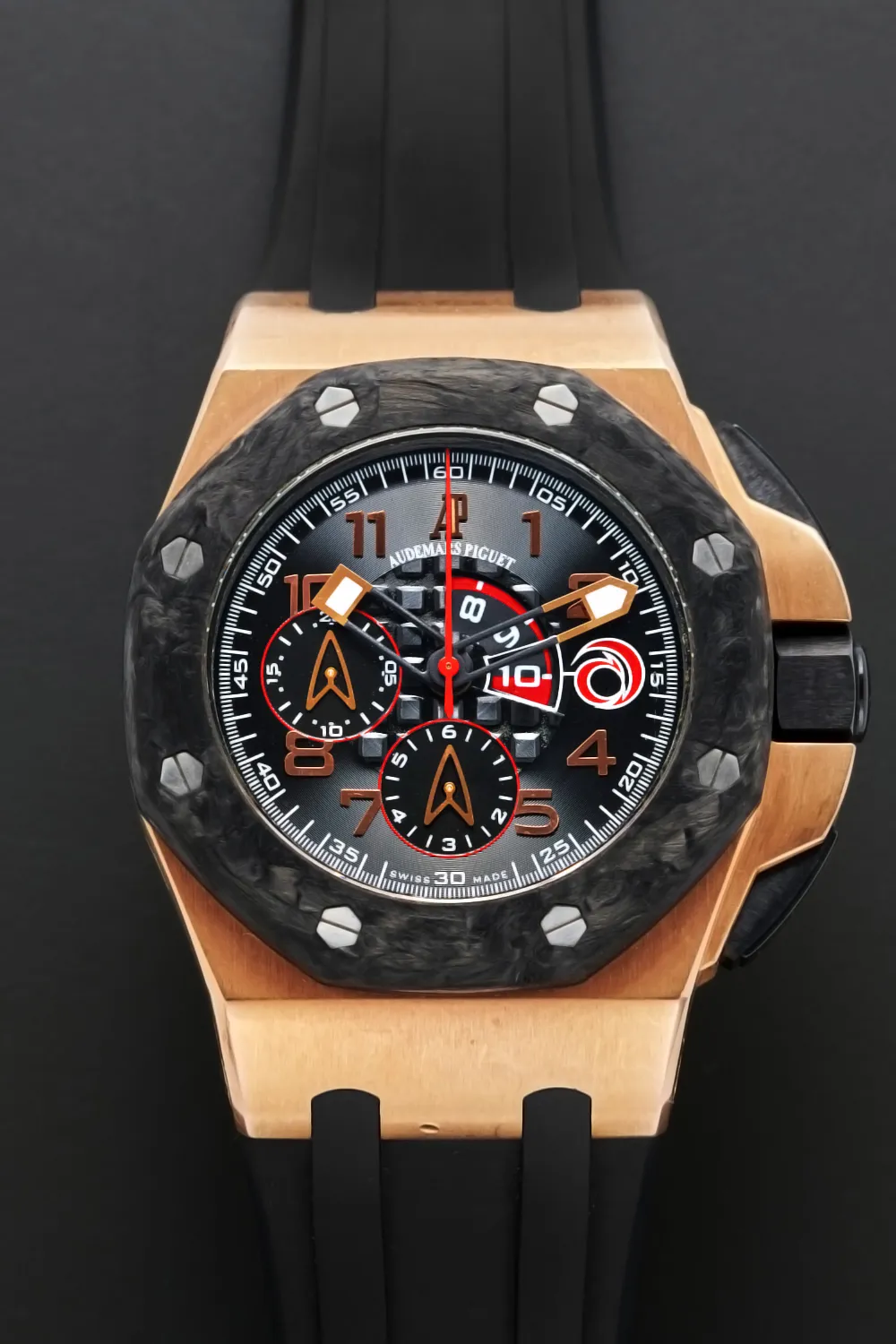 Audemars Piguet Royal Oak Offshore 26062OR.OO.A002CA.01 44mm Rose gold Black