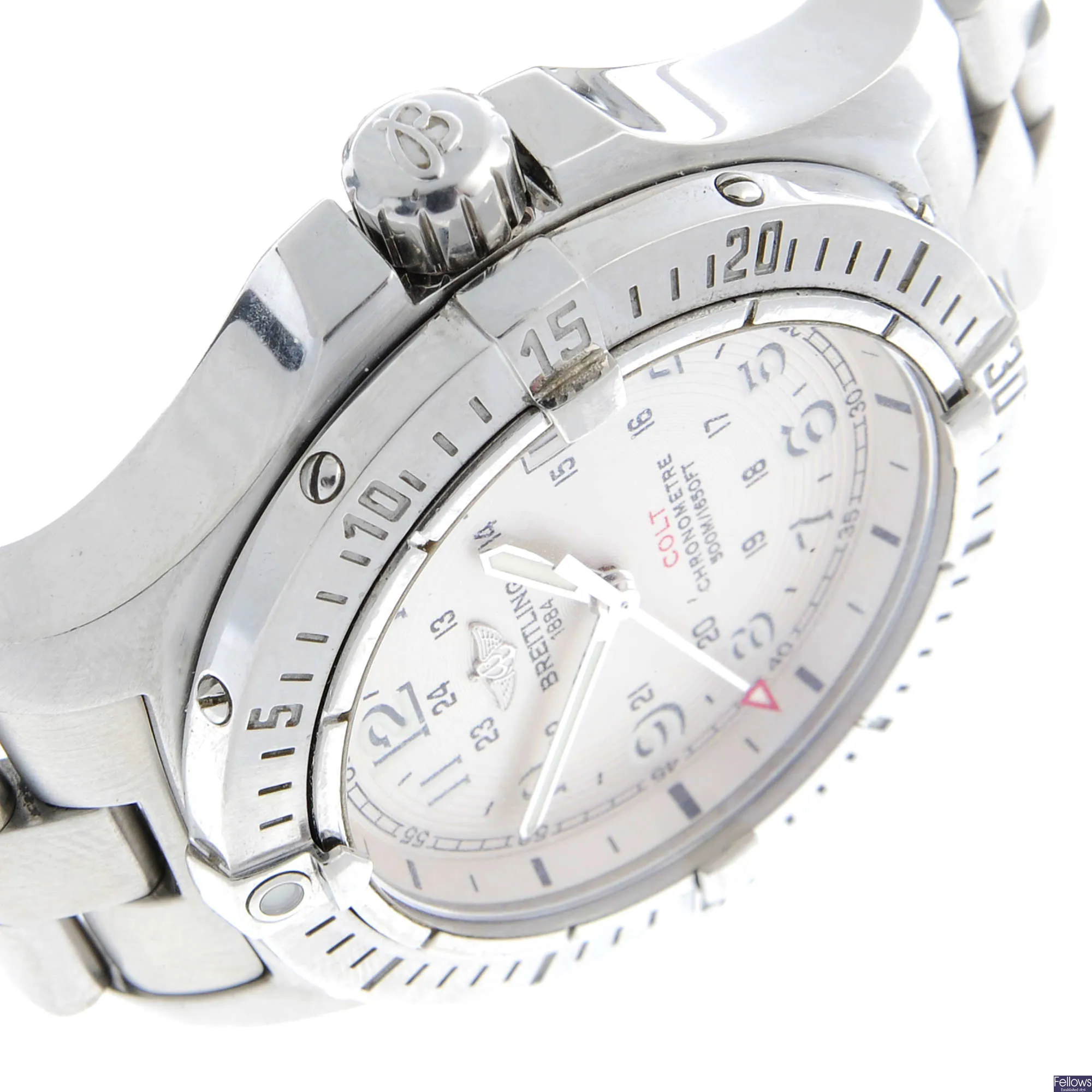 Breitling A74380 40mm Stainless steel White 2