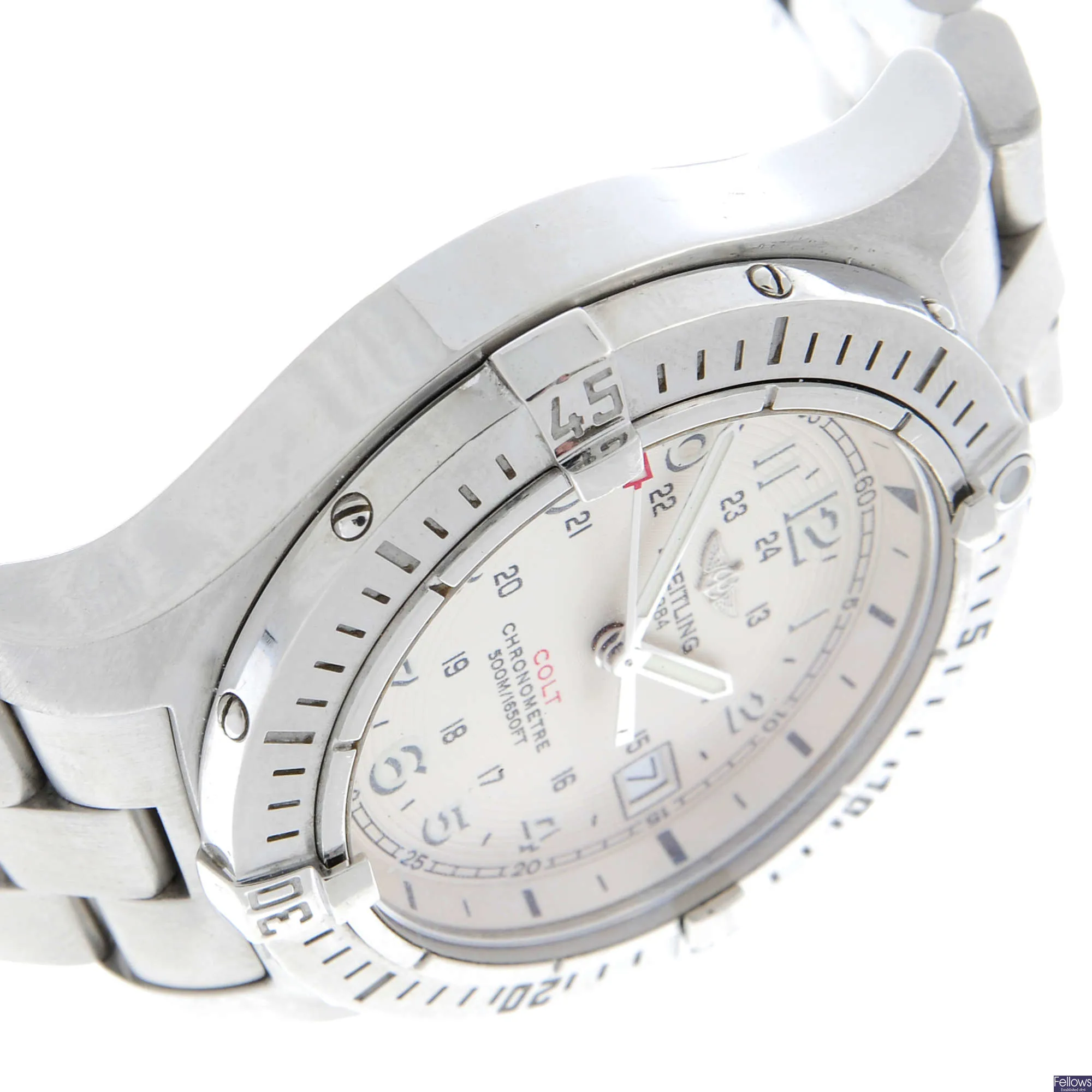 Breitling A74380 40mm Stainless steel White 3