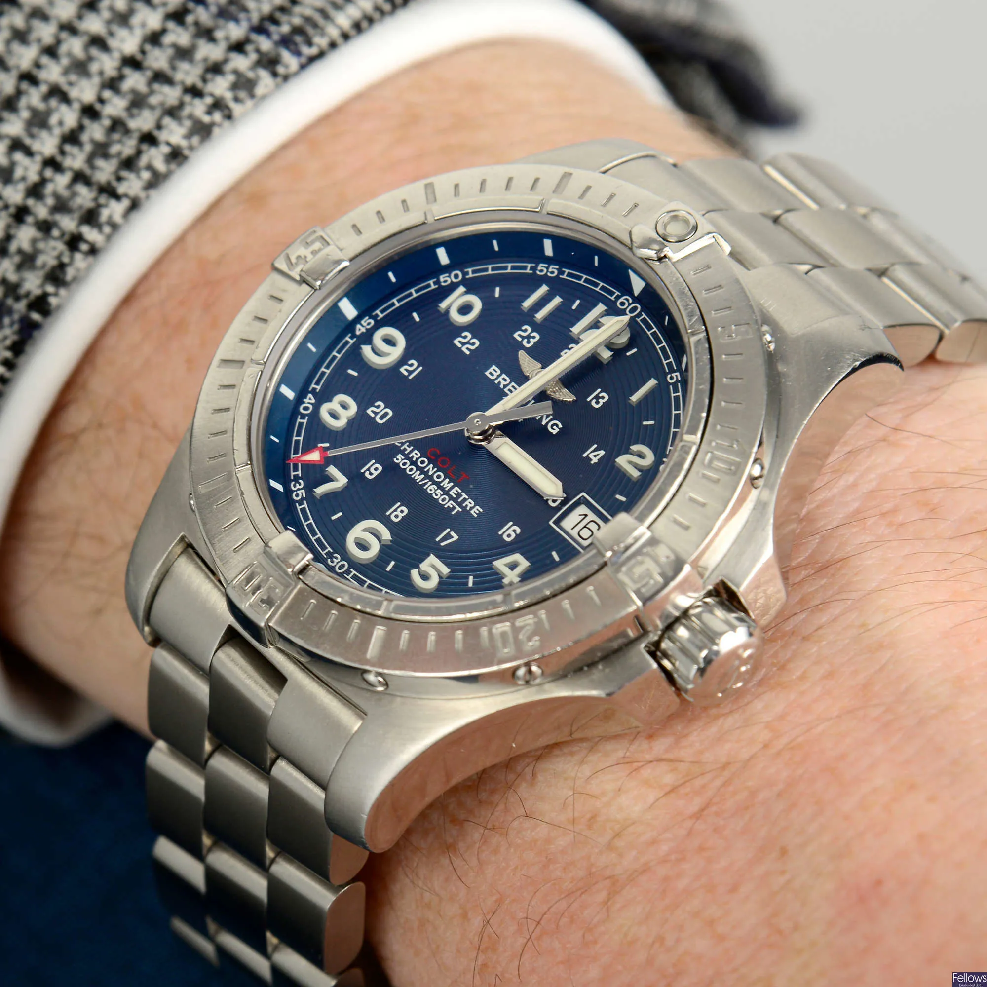 Breitling Colt A74380 41mm Stainless steel Blue 6