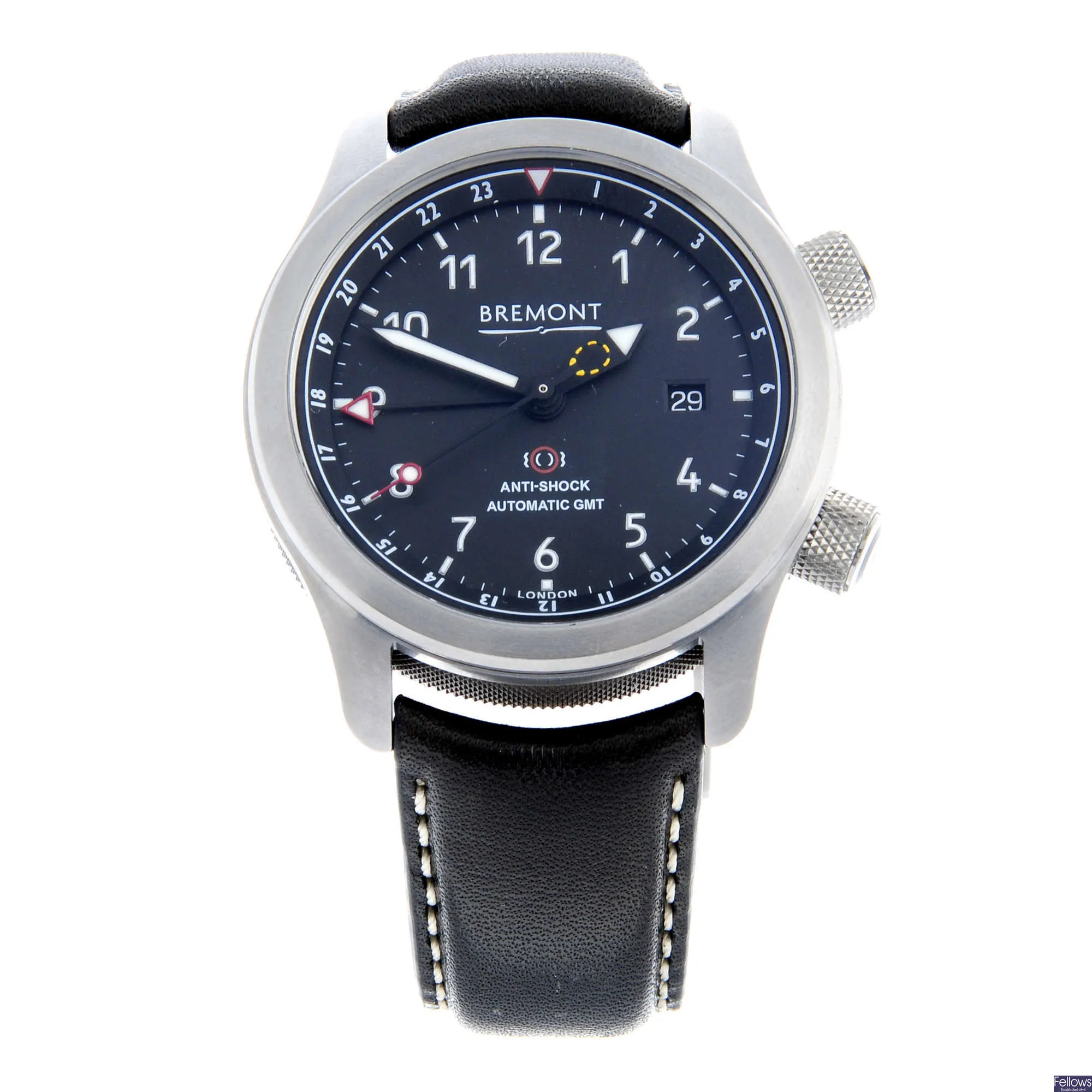 Bremont MB111 42mm Stainless steel Black