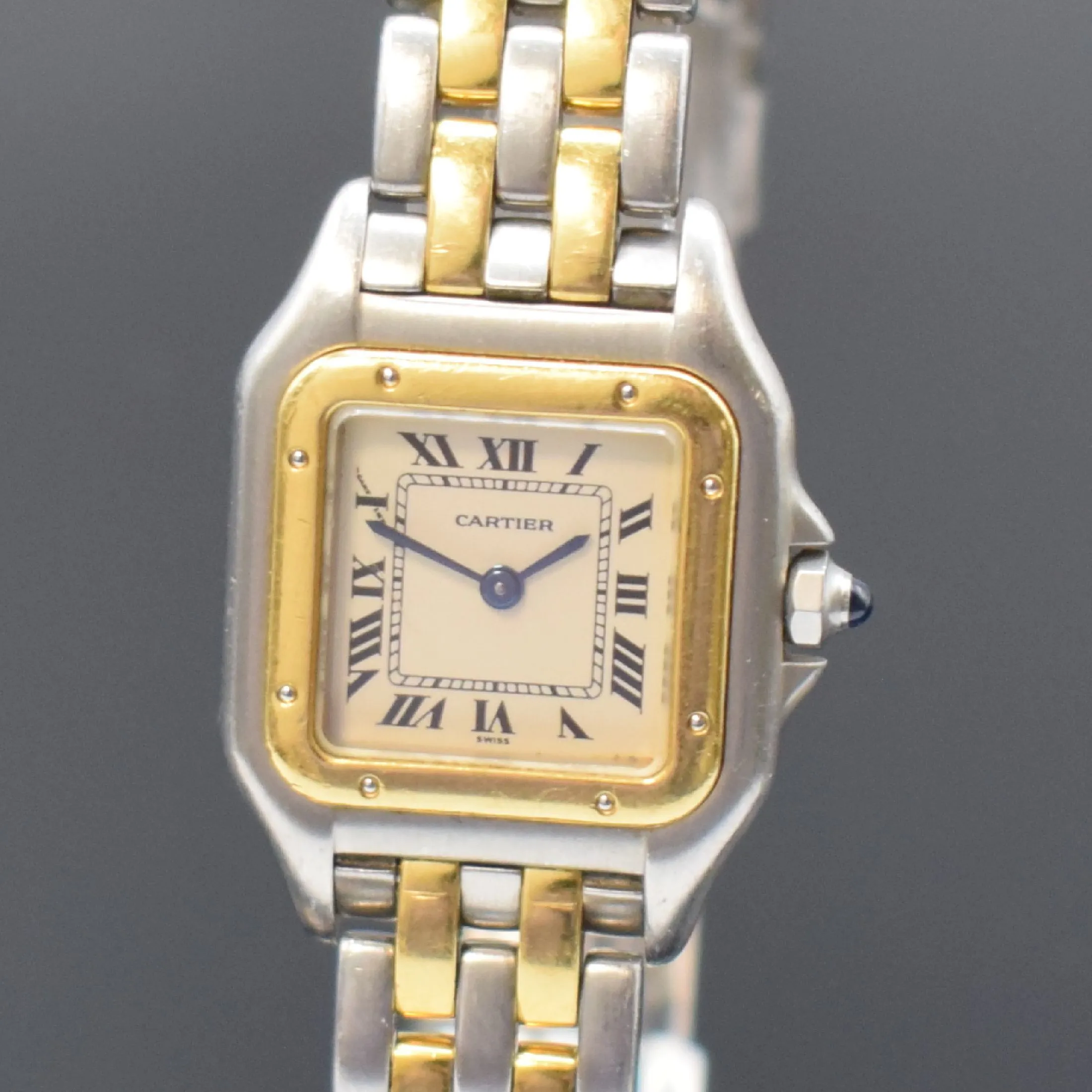 Cartier Panthère 1120 30mm Yellow gold and Stainless steel Silver 2