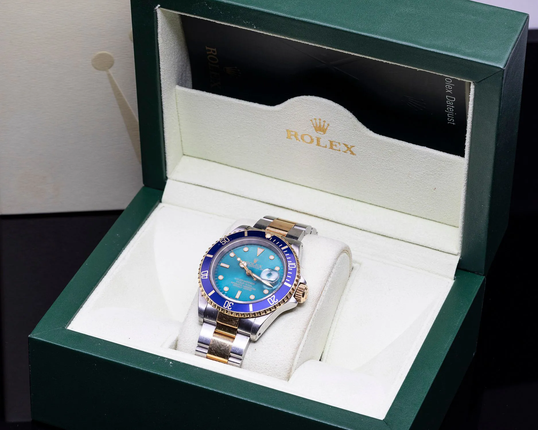 Rolex Submariner 44mm Ceramic and Yellow gold Blue 3