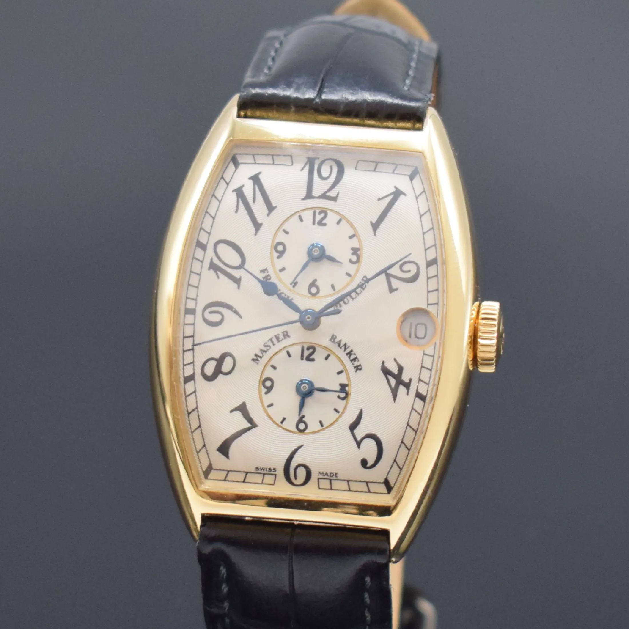 Franck Muller Master Banker 5850 MB 45mm Yellow gold Enamel 1