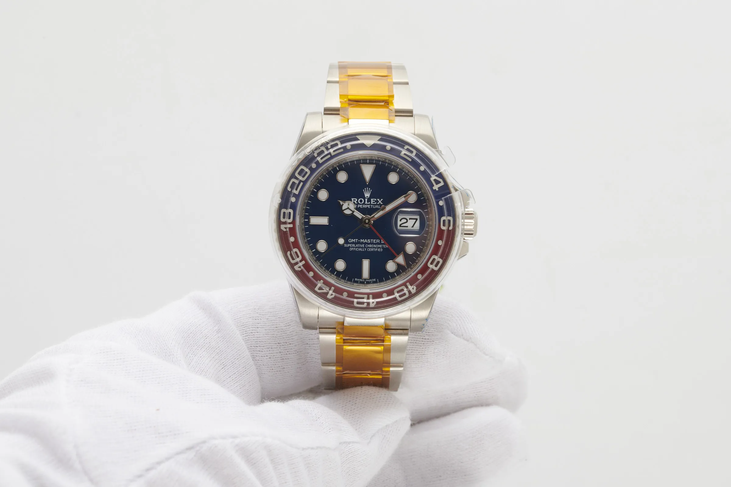 Rolex GMT-Master II 116719BLRO 40mm White gold Black 2