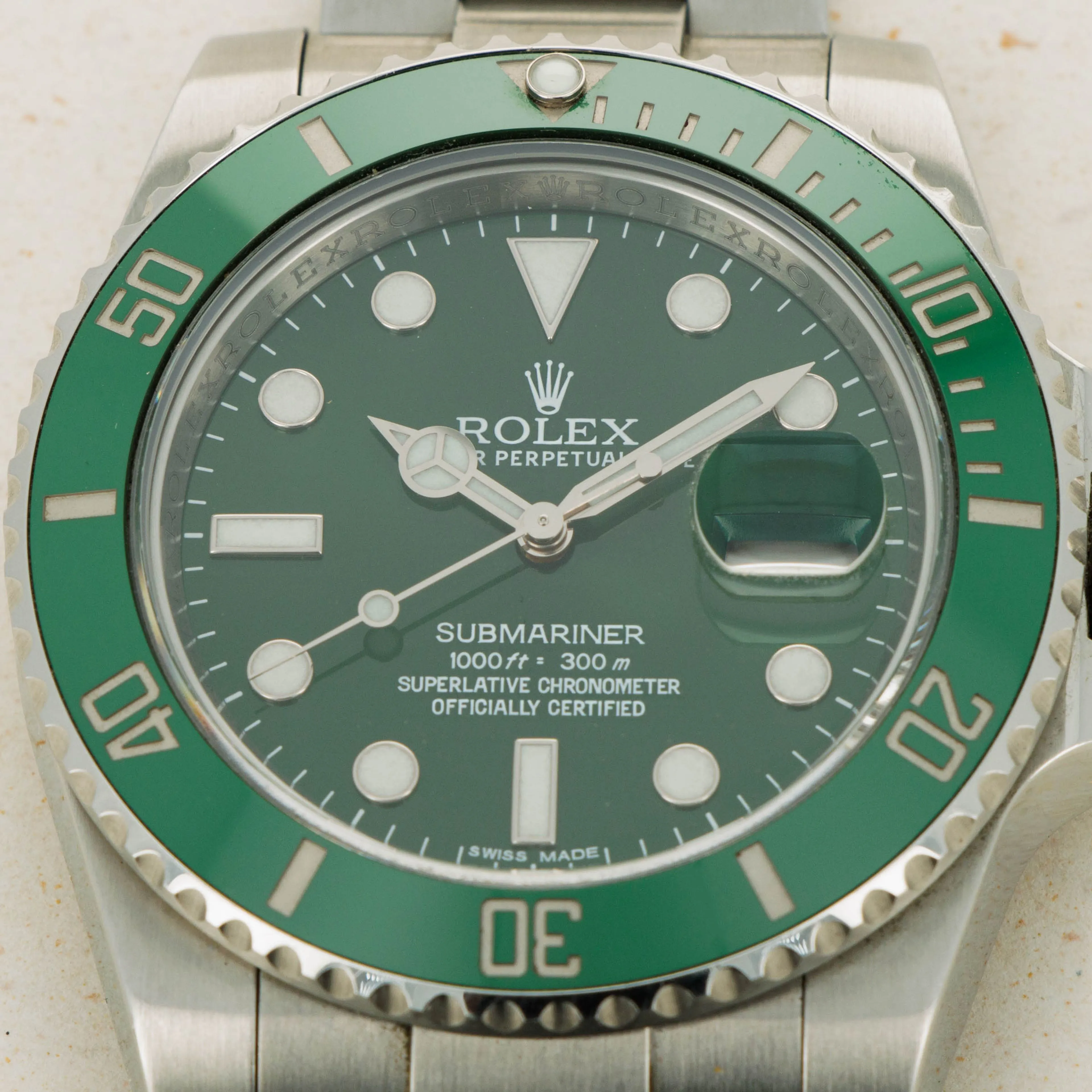 Rolex Submariner 116610LV 40mm Stainless steel Green 10