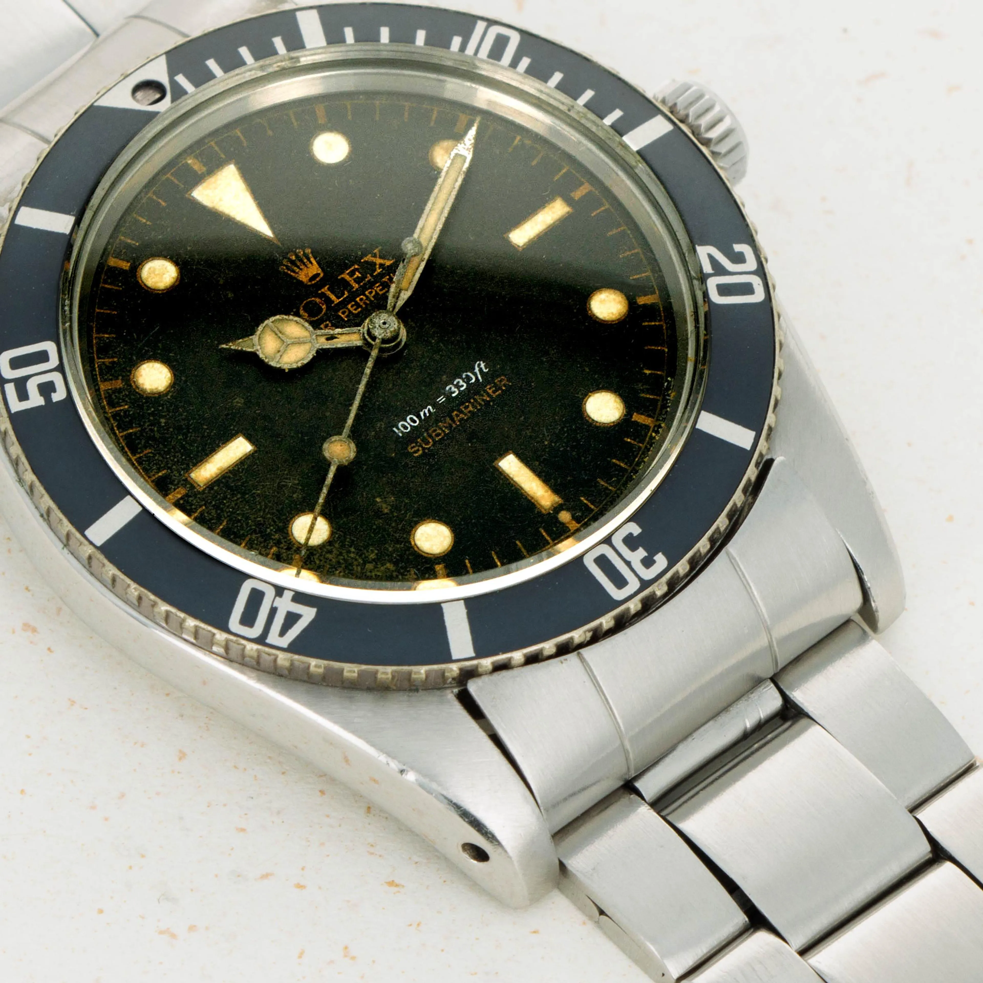 Rolex Submariner 5508 38mm Stainless steel Black 1