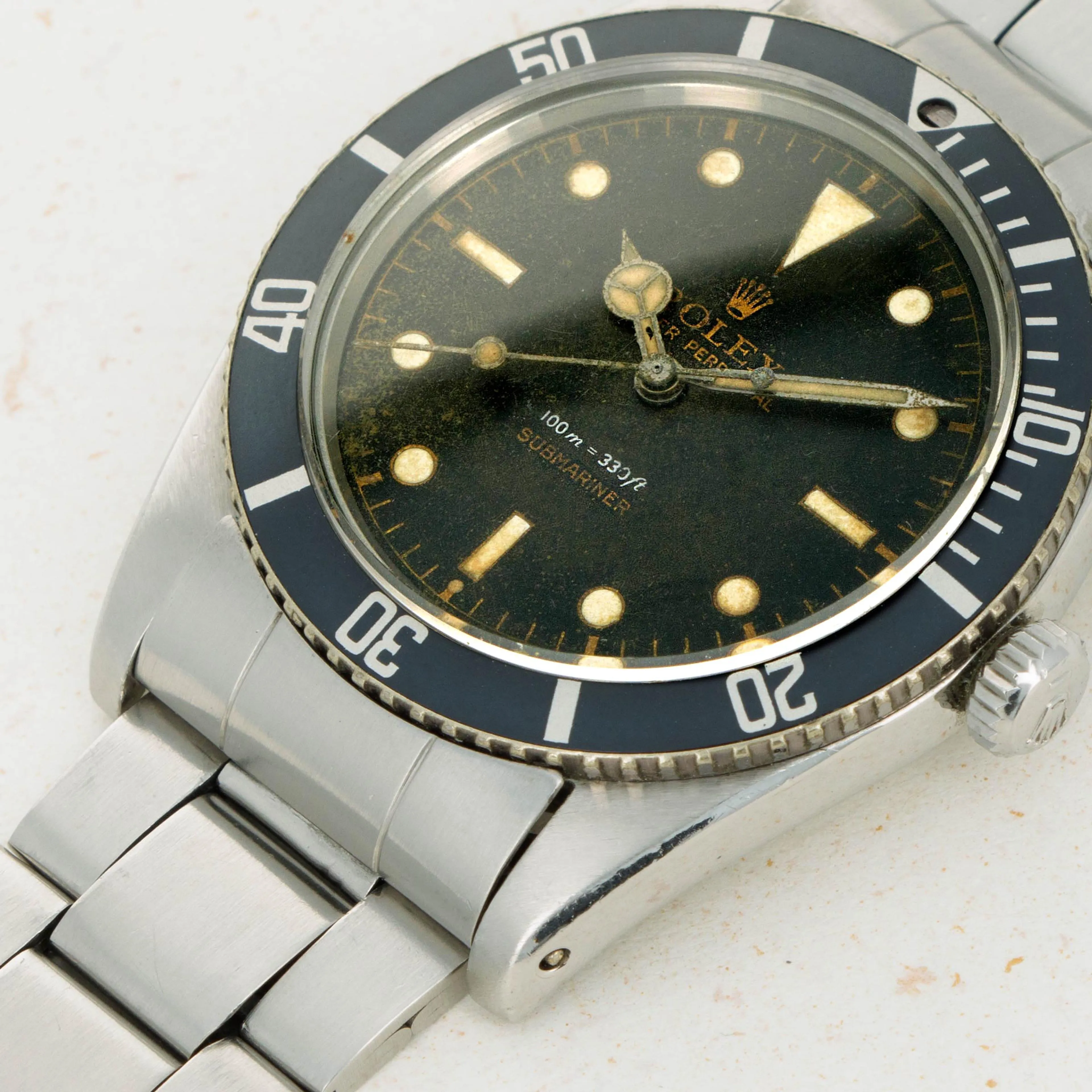 Rolex Submariner 5508 38mm Stainless steel Black 2