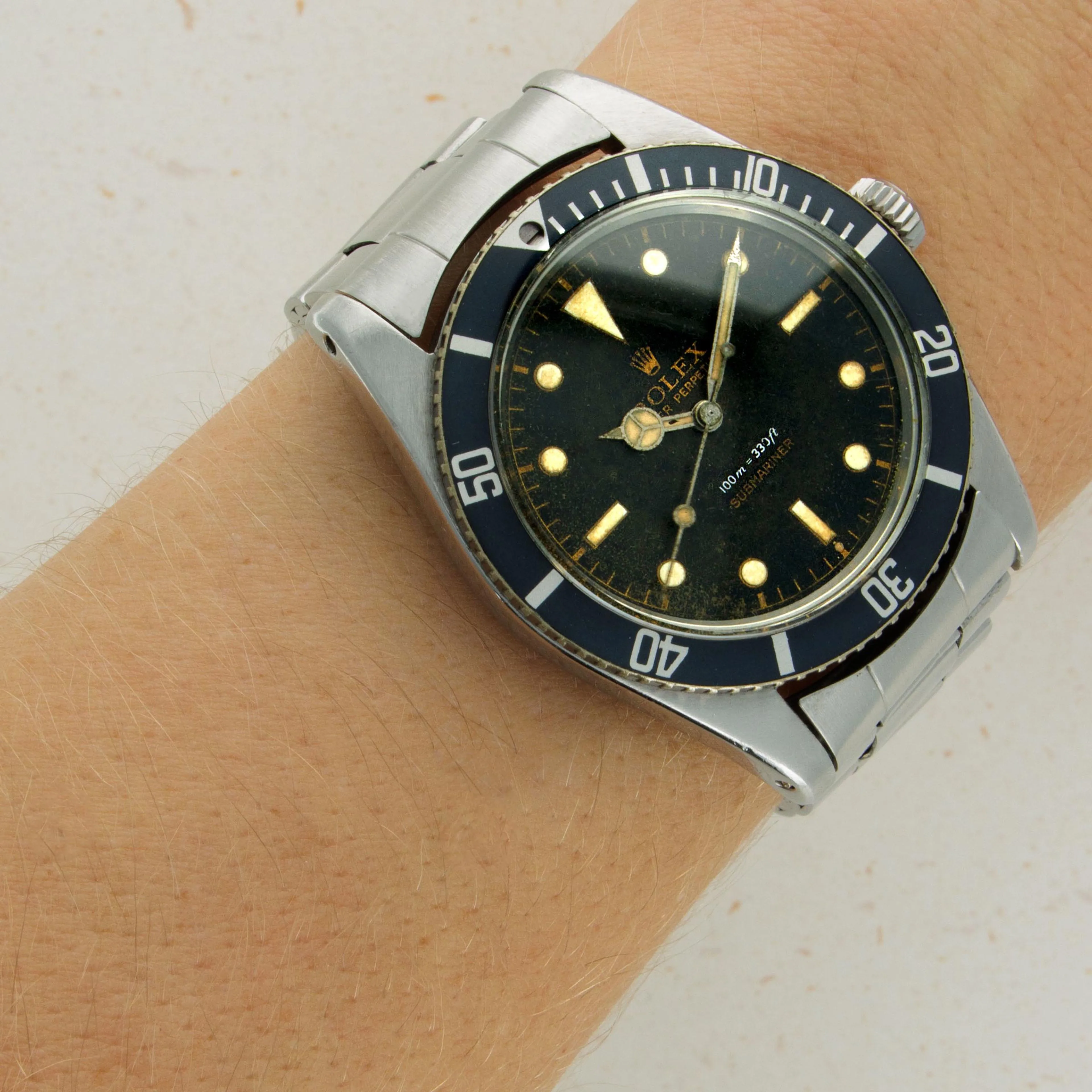 Rolex Submariner 5508 38mm Stainless steel Black 16