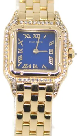 Cartier Panthère 128000m 22mm Yellow gold Blue