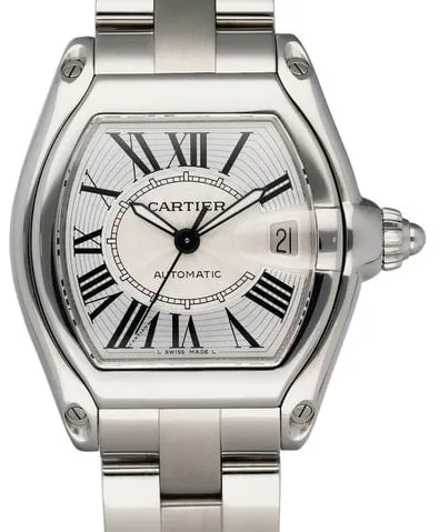 Cartier Roadster W62025V3 39mm Stainless steel Silver