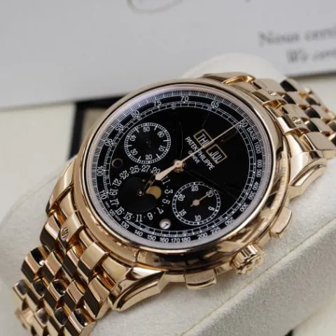 Patek Philippe Perpetual Calendar Chronograph 5270/1R-001 41mm Rose gold Black