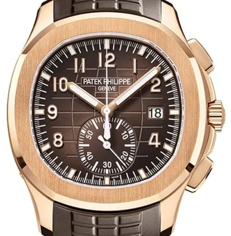 Patek Philippe Aquanaut 5968R-001 42mm Rose gold Brown