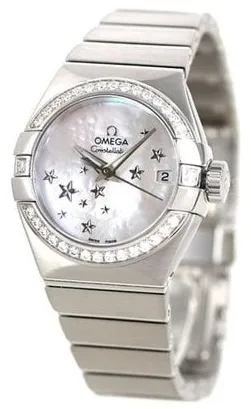 Omega Constellation 123.15.27.20.05.001 27mm Stainless steel White