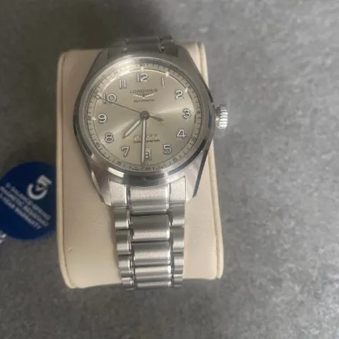 Longines Spirit L3.410.4.63.6 37mm Stainless steel Champagne