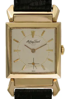 Mathey-Tissot 14 karat yellow gold Silver