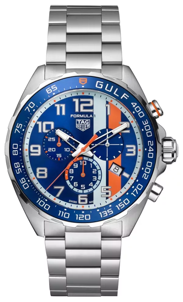 TAG Heuer Formula 1 CAZ101AT.BA0842 43mm Stainless steel Blue