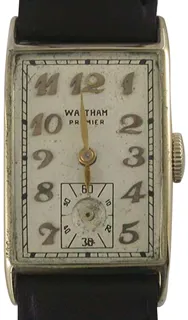 Waltham Watch Company Yellow gold Silver