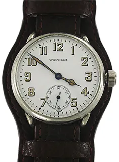 Waltham Watch Company Nickel White