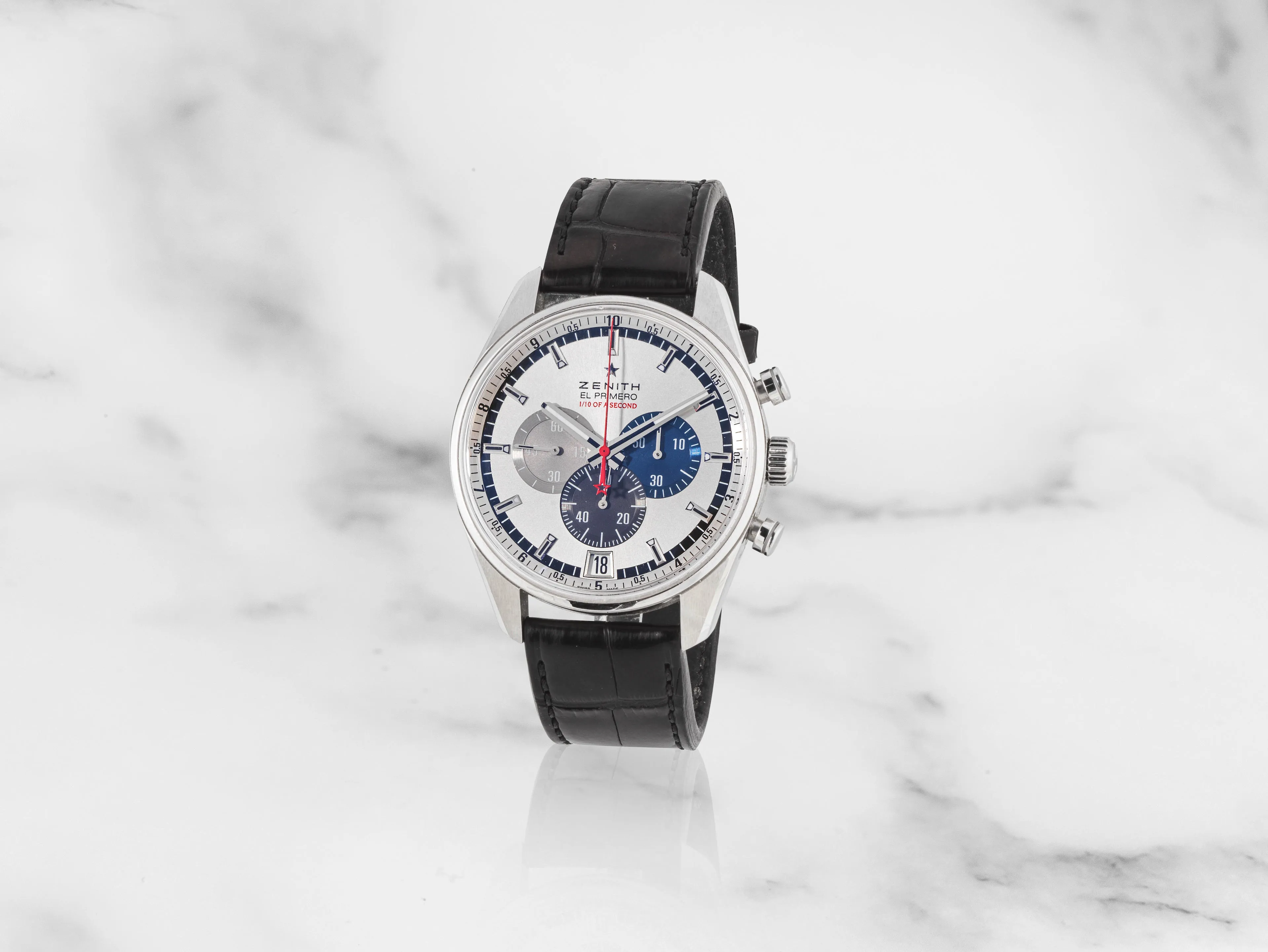 Zenith El Primero 03.2041.4052/69.C496 42mm Stainless steel Silver