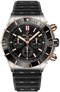 Breitling Chronomat UB0136251B1S1 Stainless steel and Red gold Black