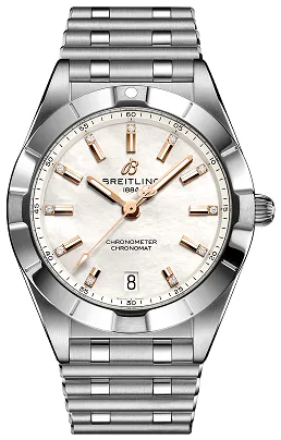 Breitling Chronomat A77310101A4A1 32mm Stainless steel White Mother of Pearl